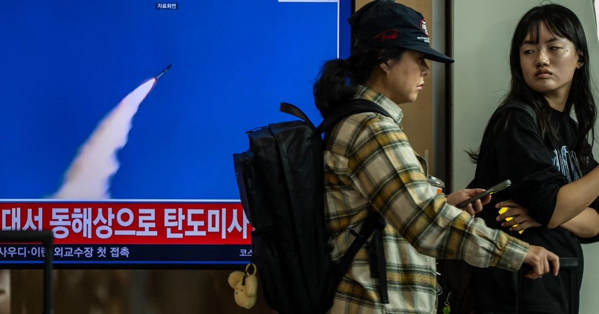 North Korea continues streak of weapons tests with multiple ballistic missile launches