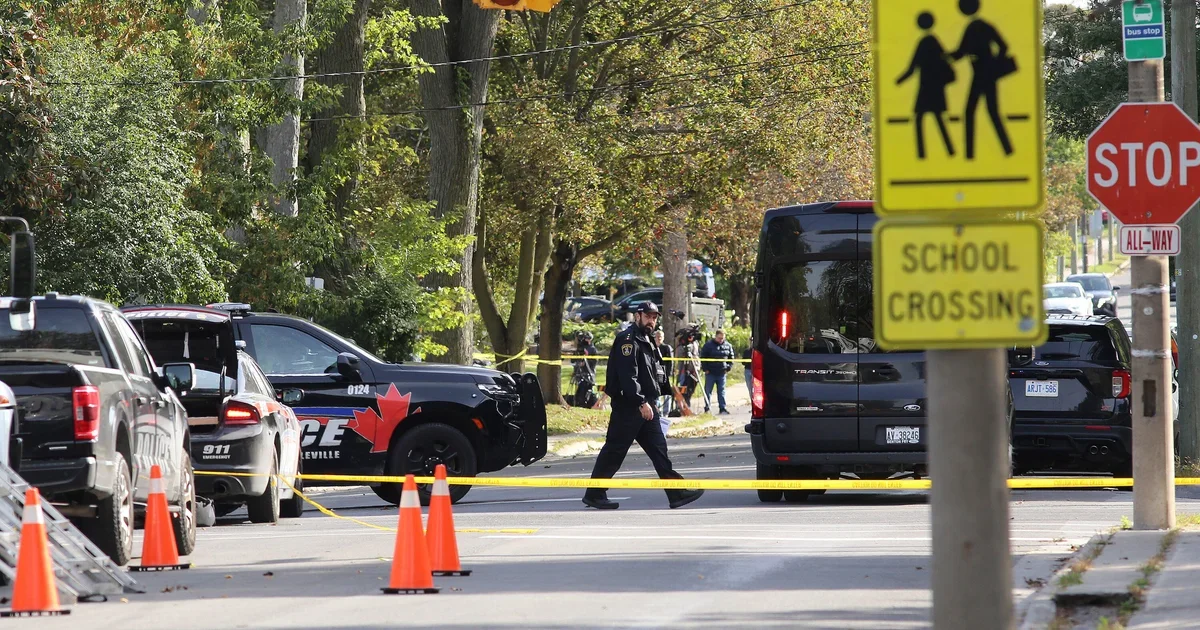 Shooting near Ontario synagogue on Yom Kippur leaves police officer wounded, man critically injured