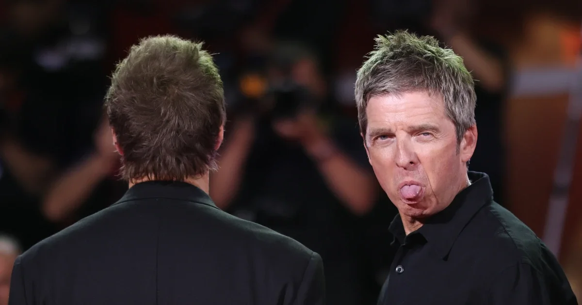 Liam Gallagher and Noel Gallagher Make Rare Appearance on Red Carpet at Venice Film Festival